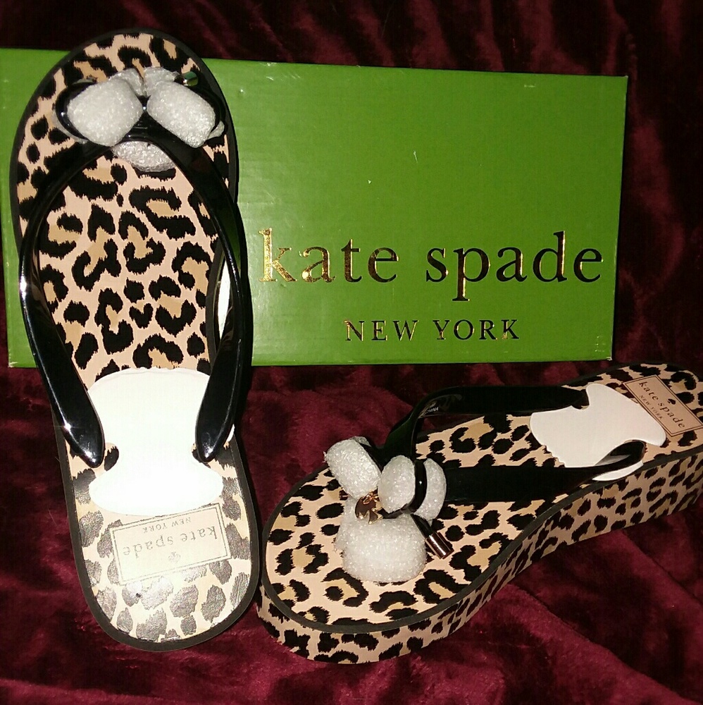 Kate Spade Wedge Flip Flops
